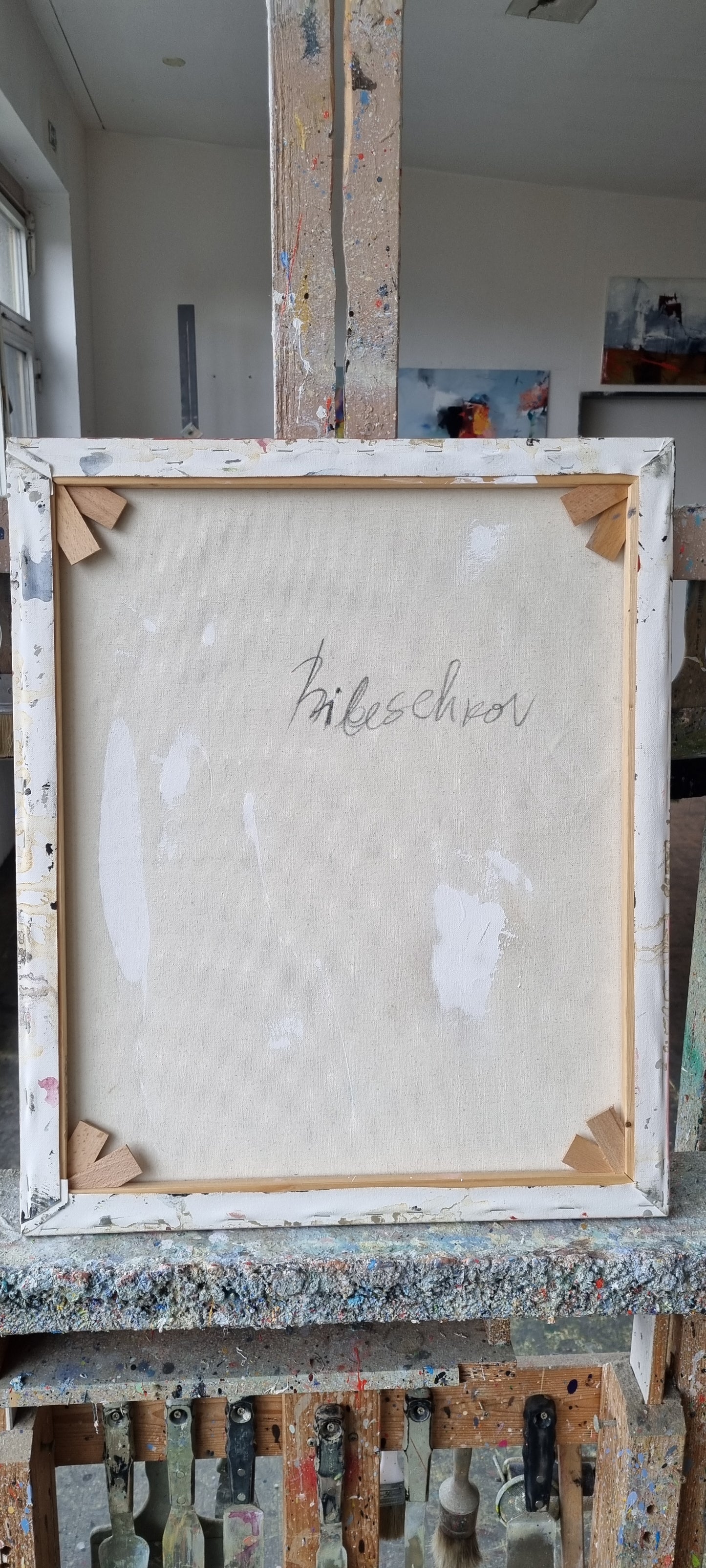 Layers of Disappearance, 60 x 50 cm