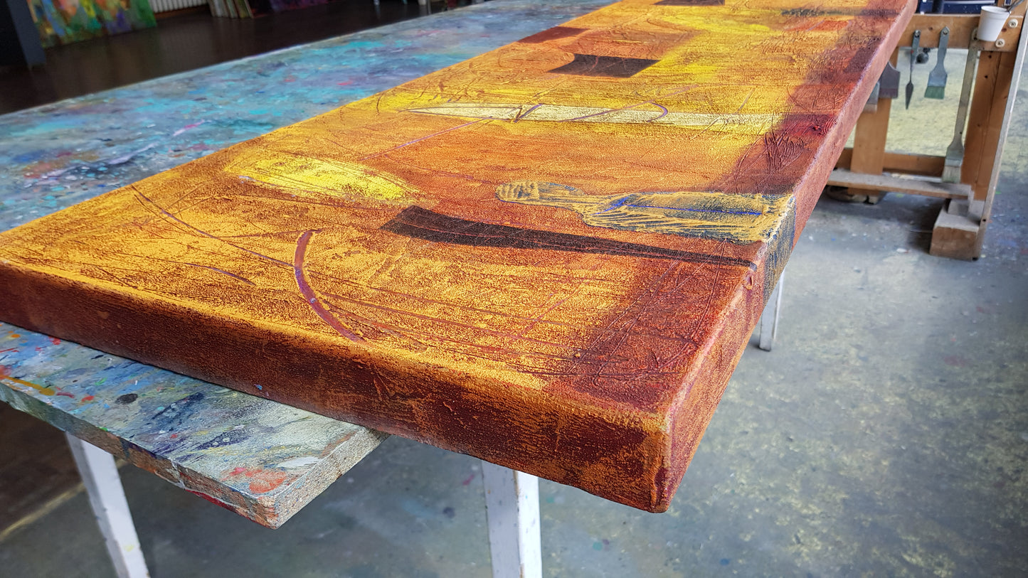 Sunset Hunter, 50 x 150 cm