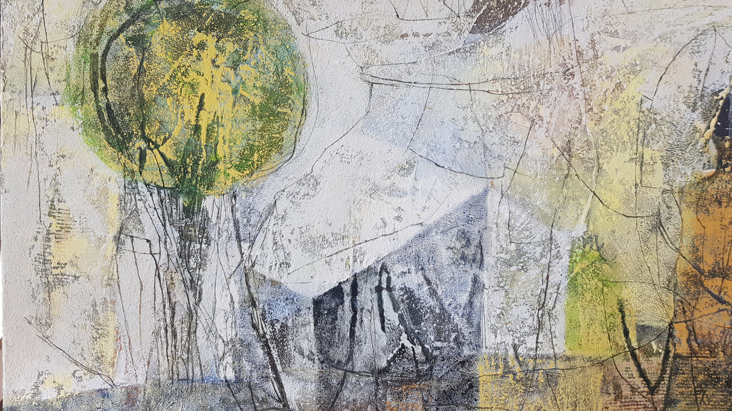 I was there..., 50 x 150cm
