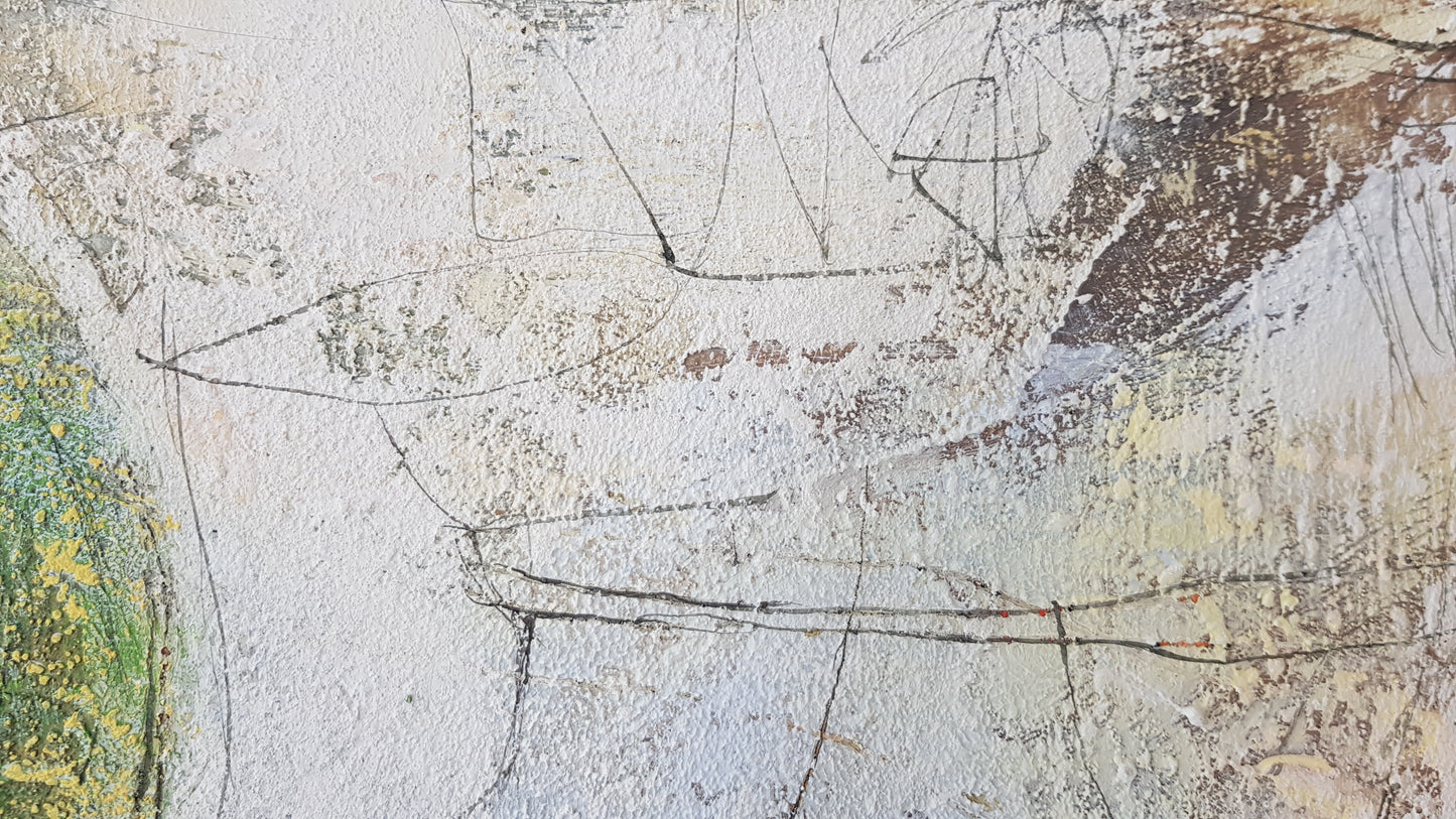 I was there..., 50 x 150cm