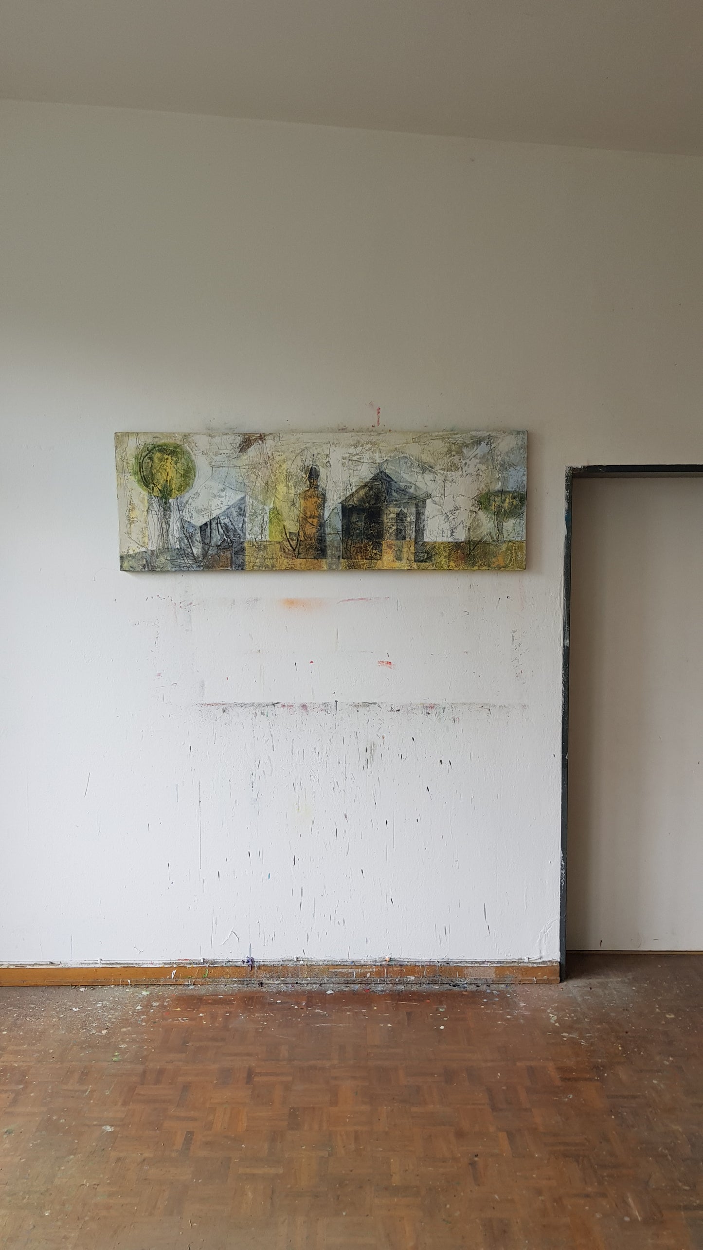 I was there..., 50 x 150cm