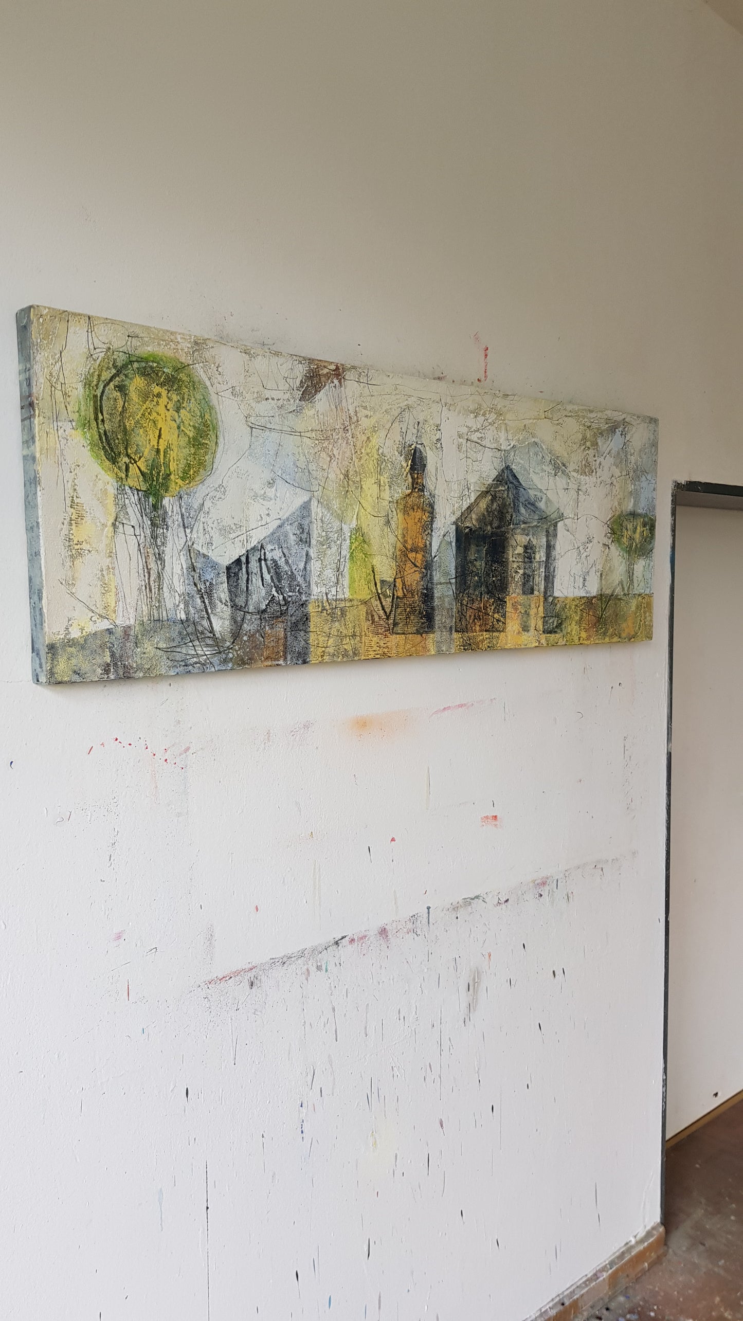 I was there..., 50 x 150cm
