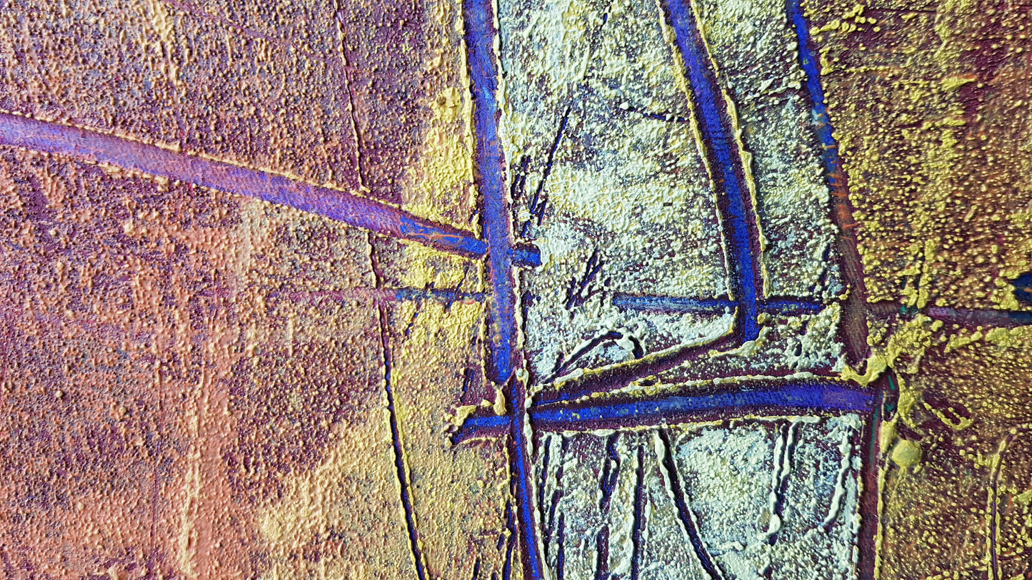 Sunset Hunter, 50 x 150 cm