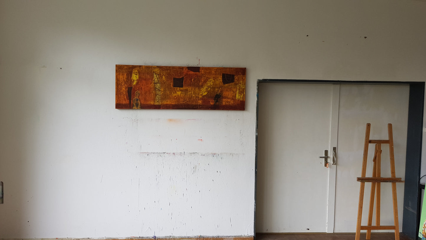 Sunset Hunter, 50 x 150 cm