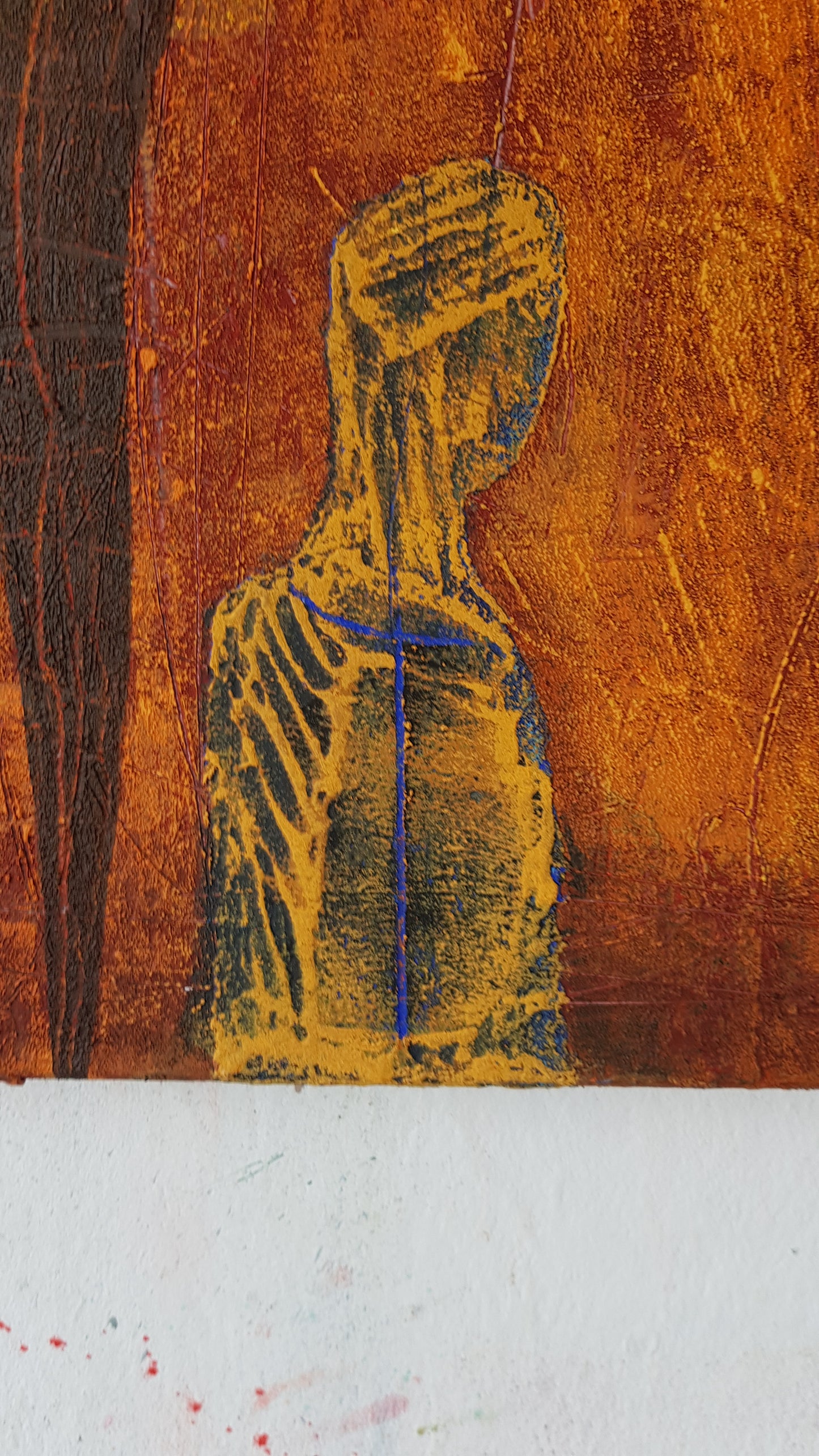 Sunset Hunter, 50 x 150 cm