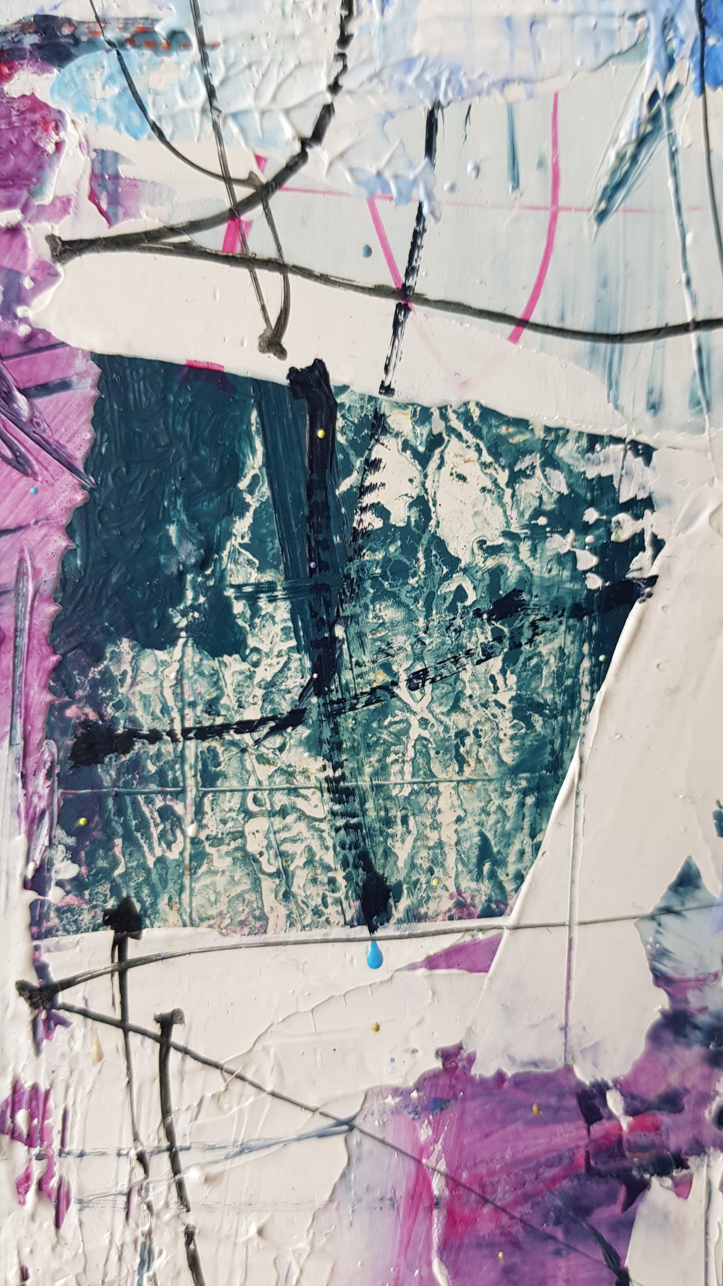 Antibes, 100 x 100cm