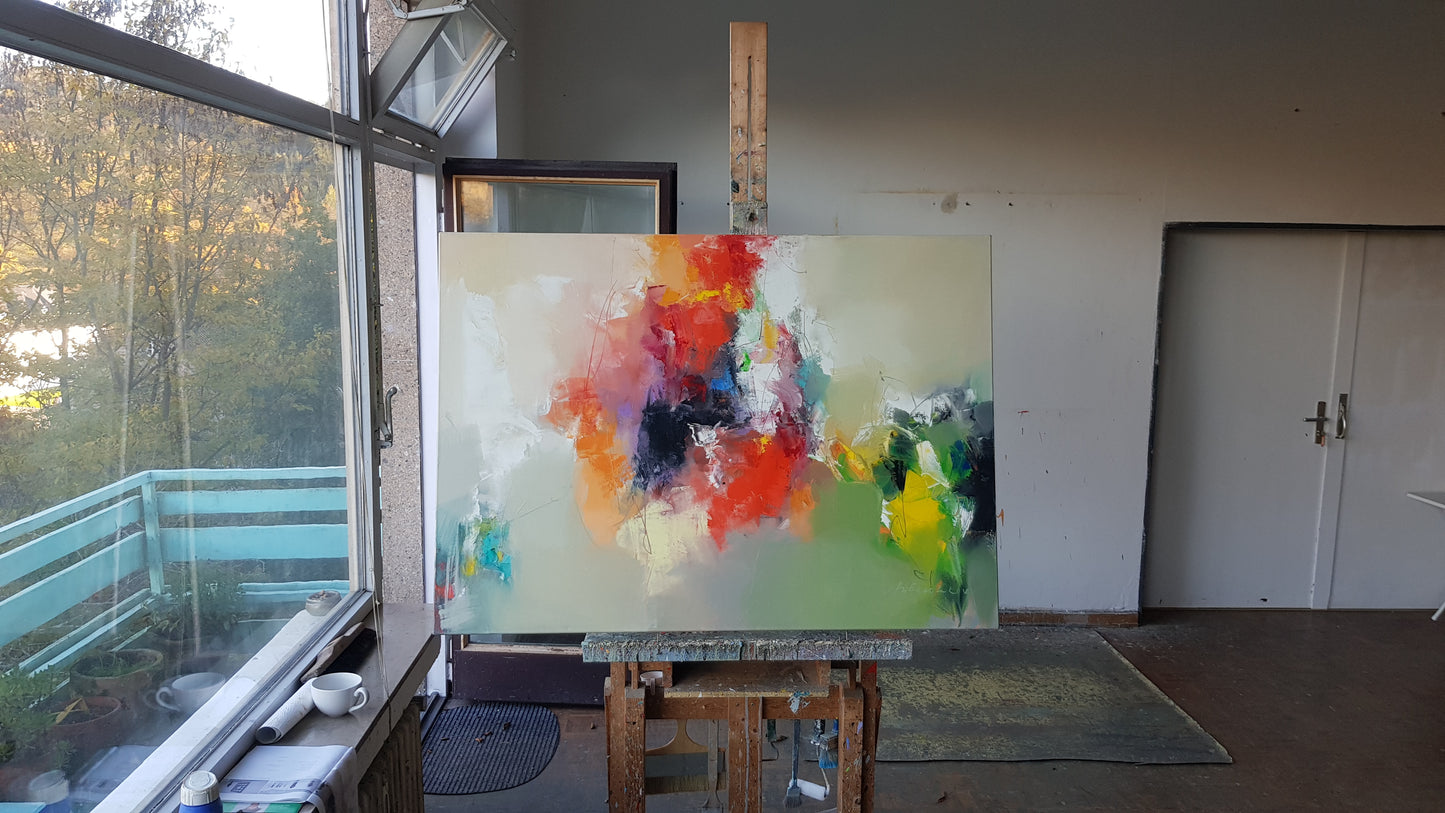 Fusion, 100 x 140 cm