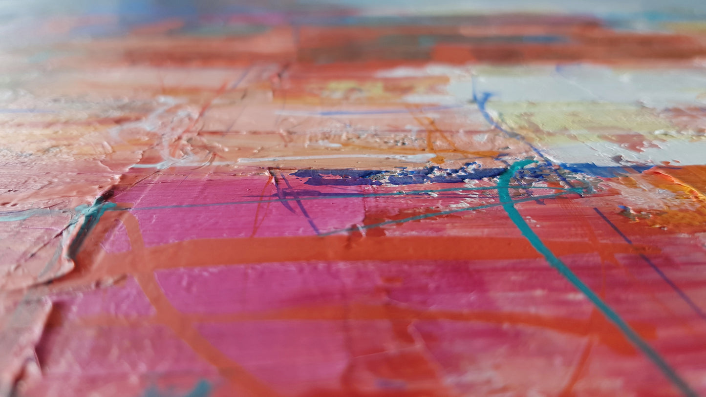 Evening in Menton, 100 x 120cm