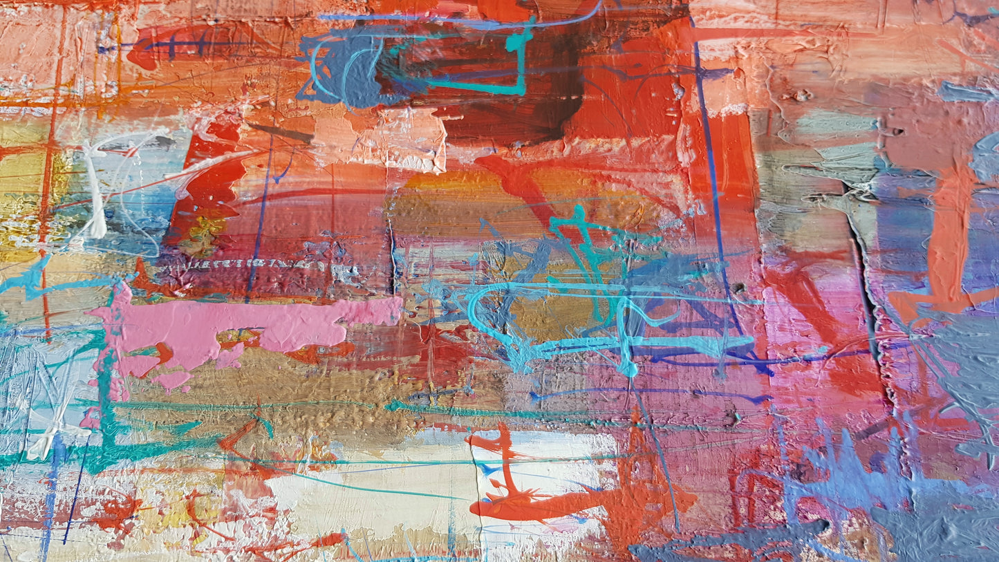 Evening in Menton, 100 x 120cm