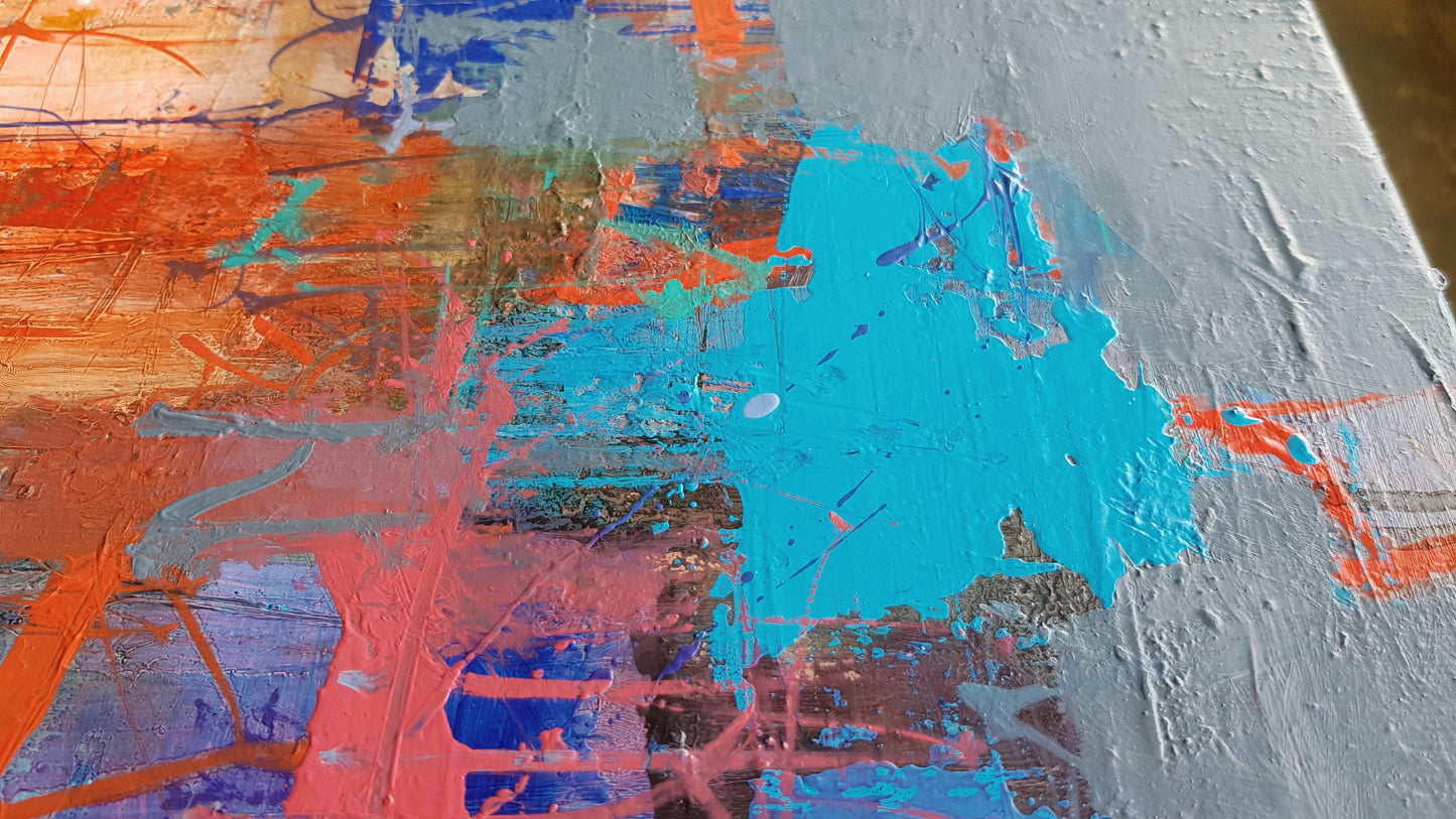 Evening in Menton, 100 x 120cm