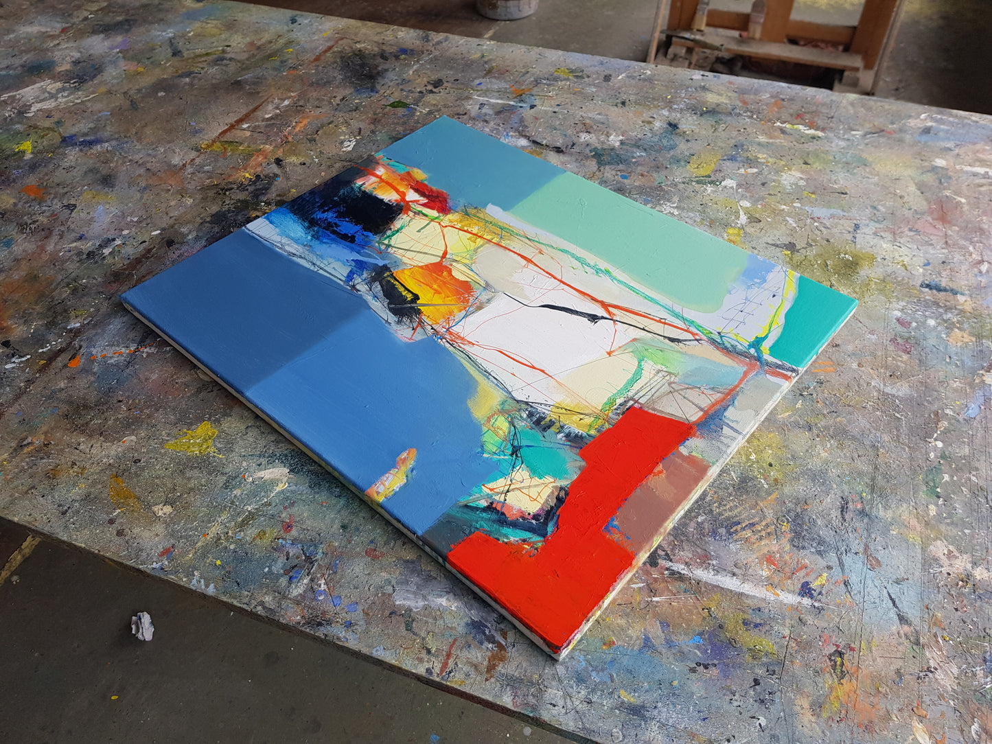 Summer festival, 60 x 50 cm