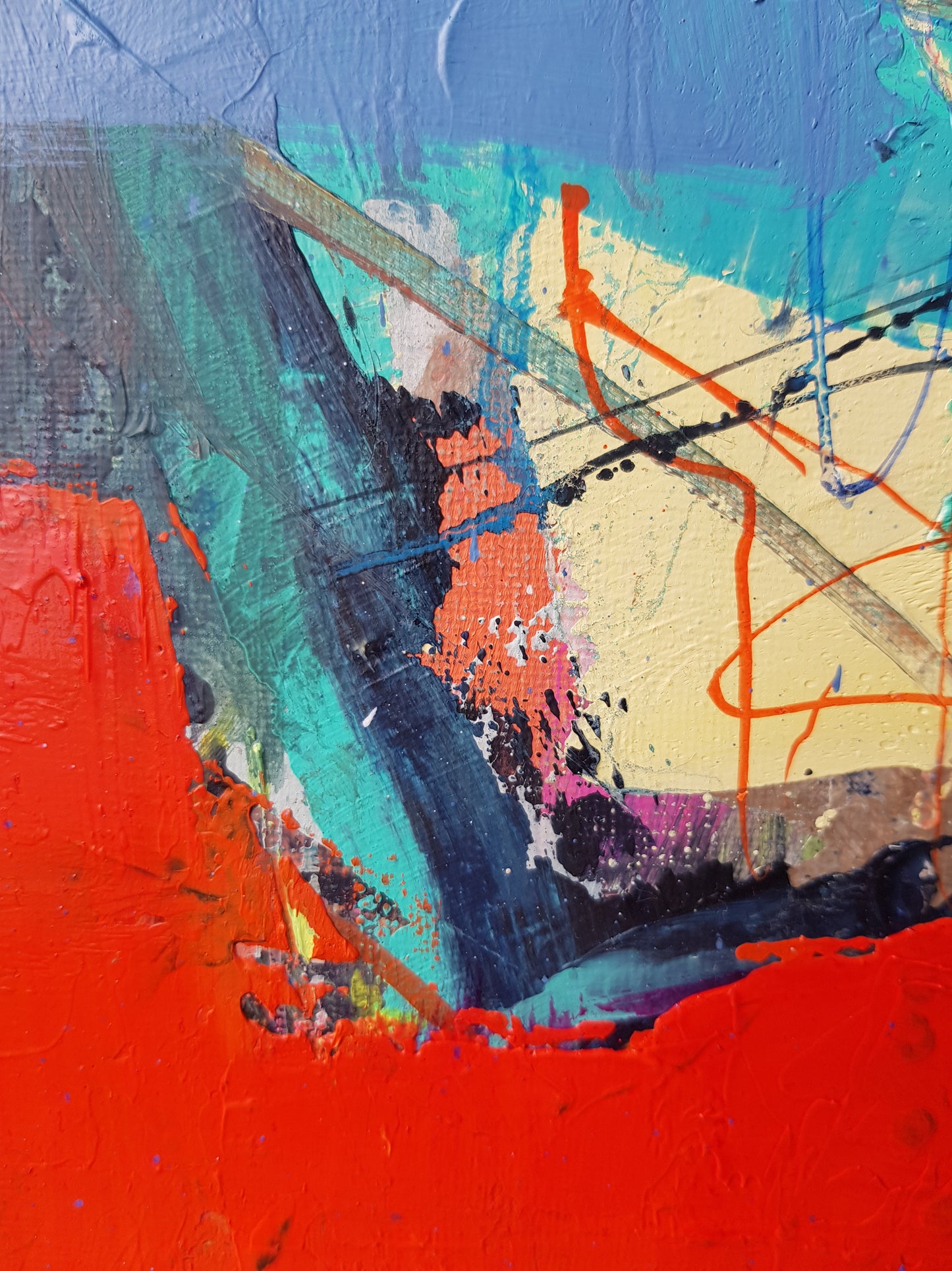 Summer festival, 60 x 50 cm