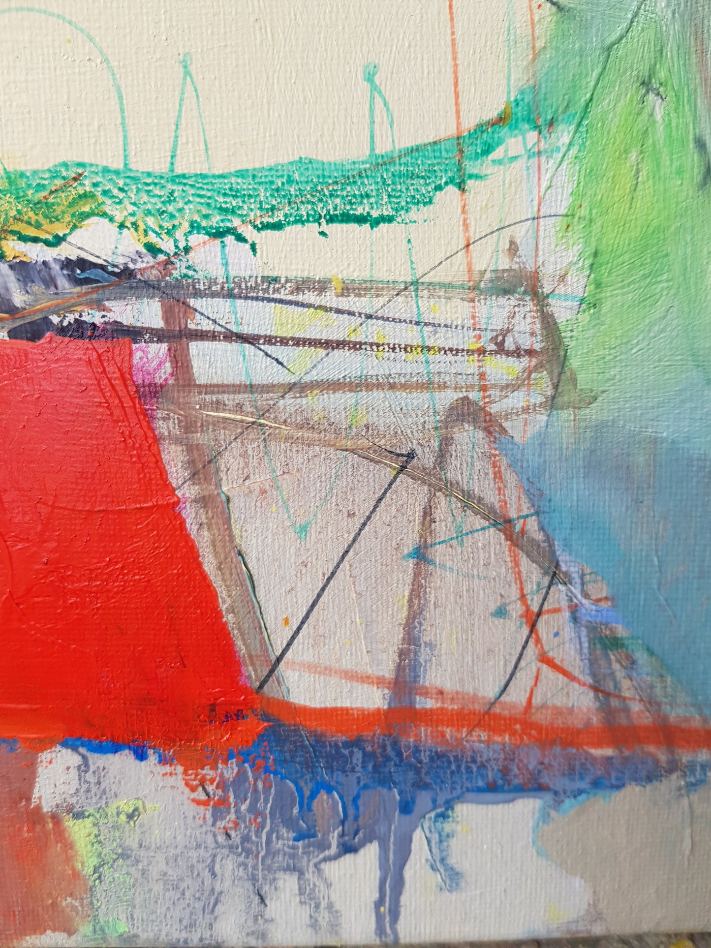 Summer festival, 60 x 50 cm