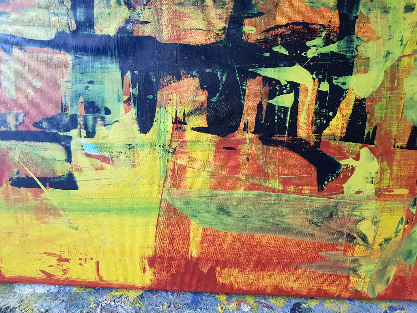 Indian summer, 100 x 60 cm