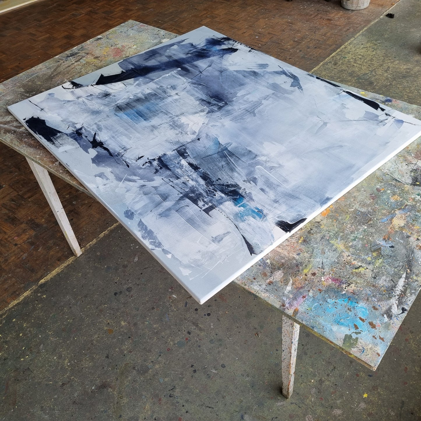 Traces of time, 120 x 100cm