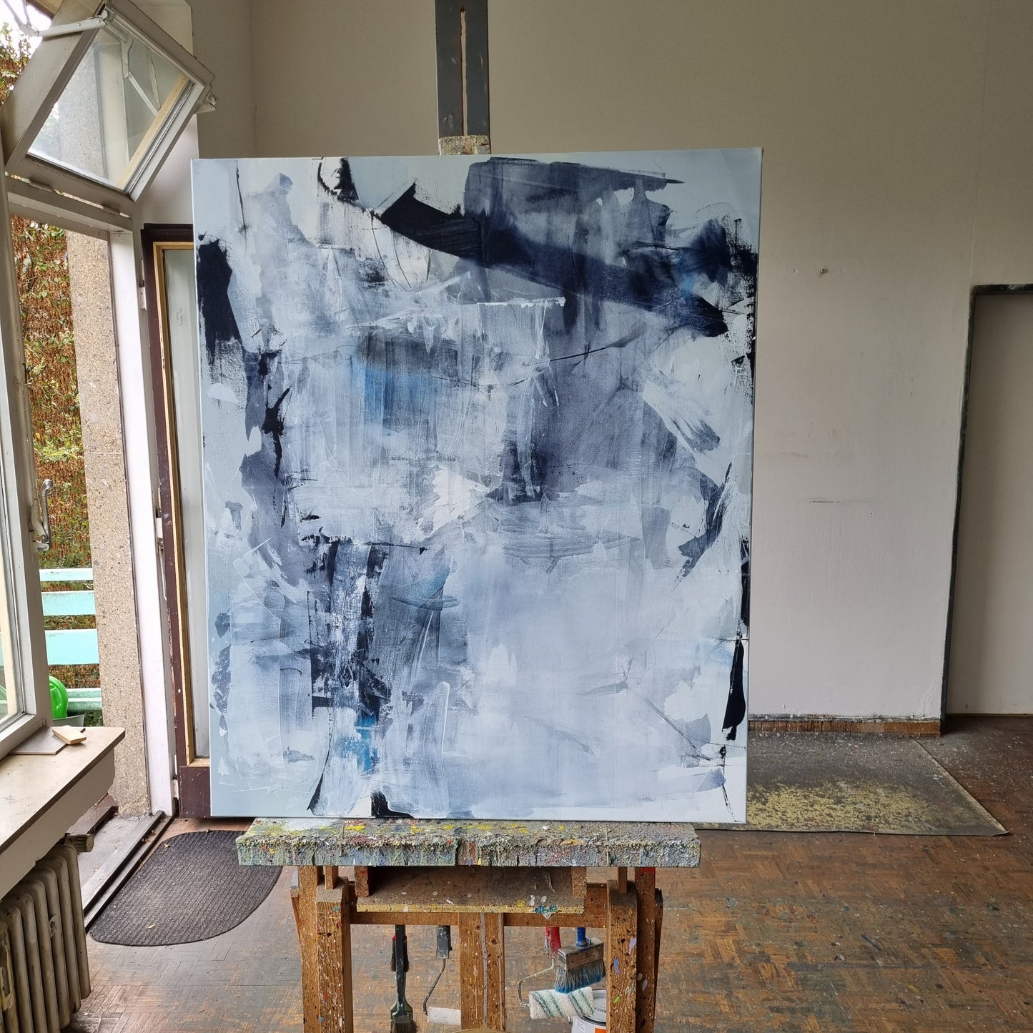 Traces of time, 120 x 100cm