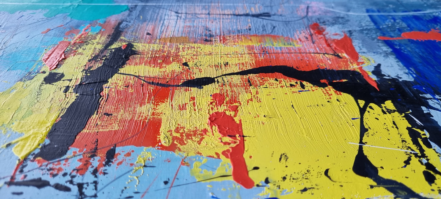 Castle in the Air of Longing, 100 x 120 cm