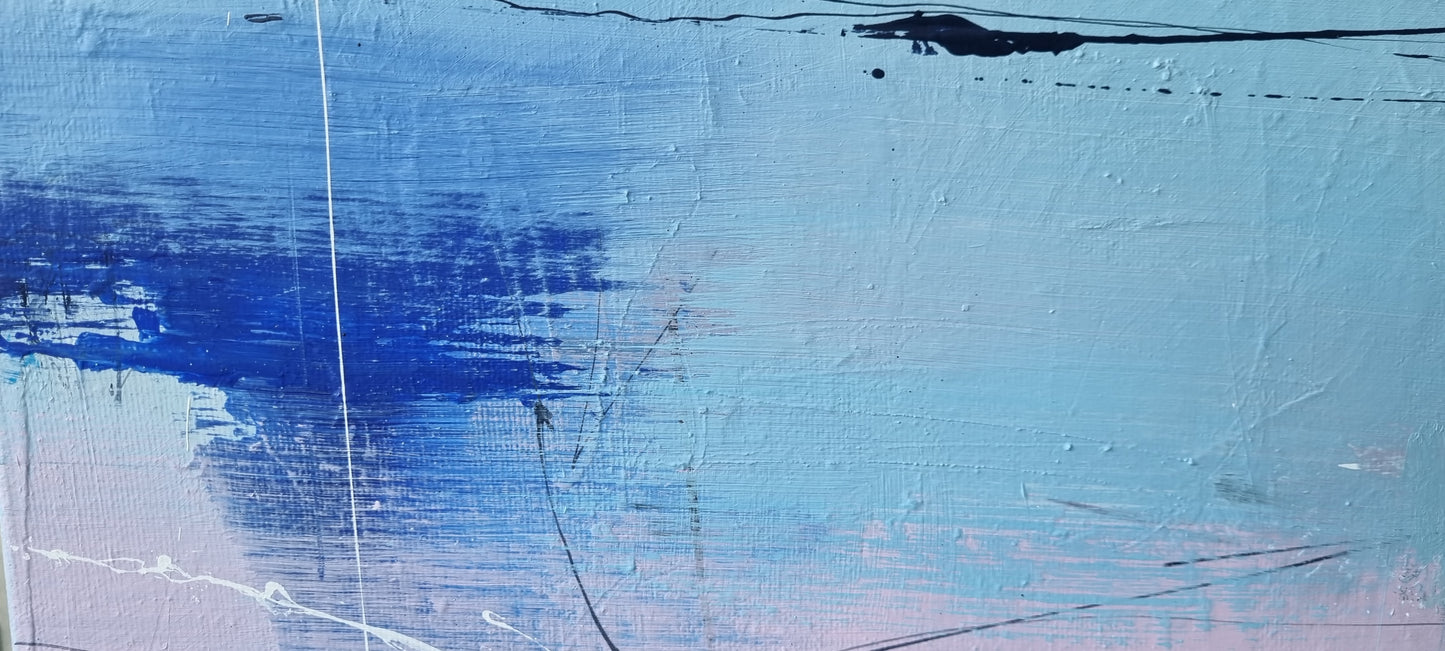 Castle in the Air of Longing, 100 x 120 cm