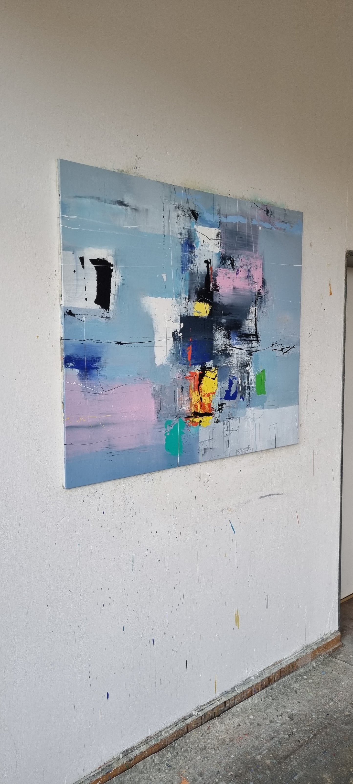 Castle in the Air of Longing, 100 x 120 cm