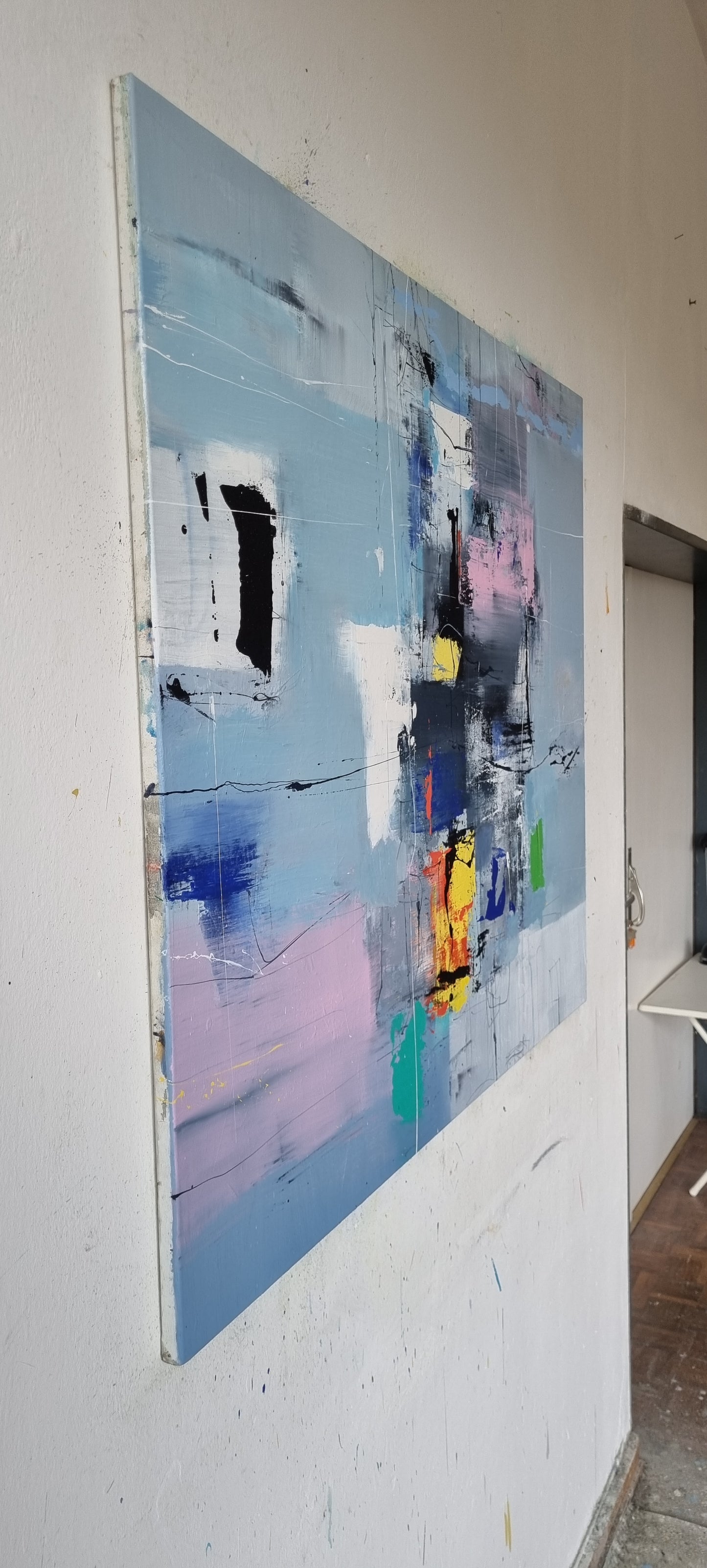 Castle in the Air of Longing, 100 x 120 cm