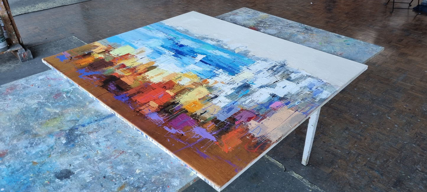 Cote`Azur VIII, 100 x 120cm