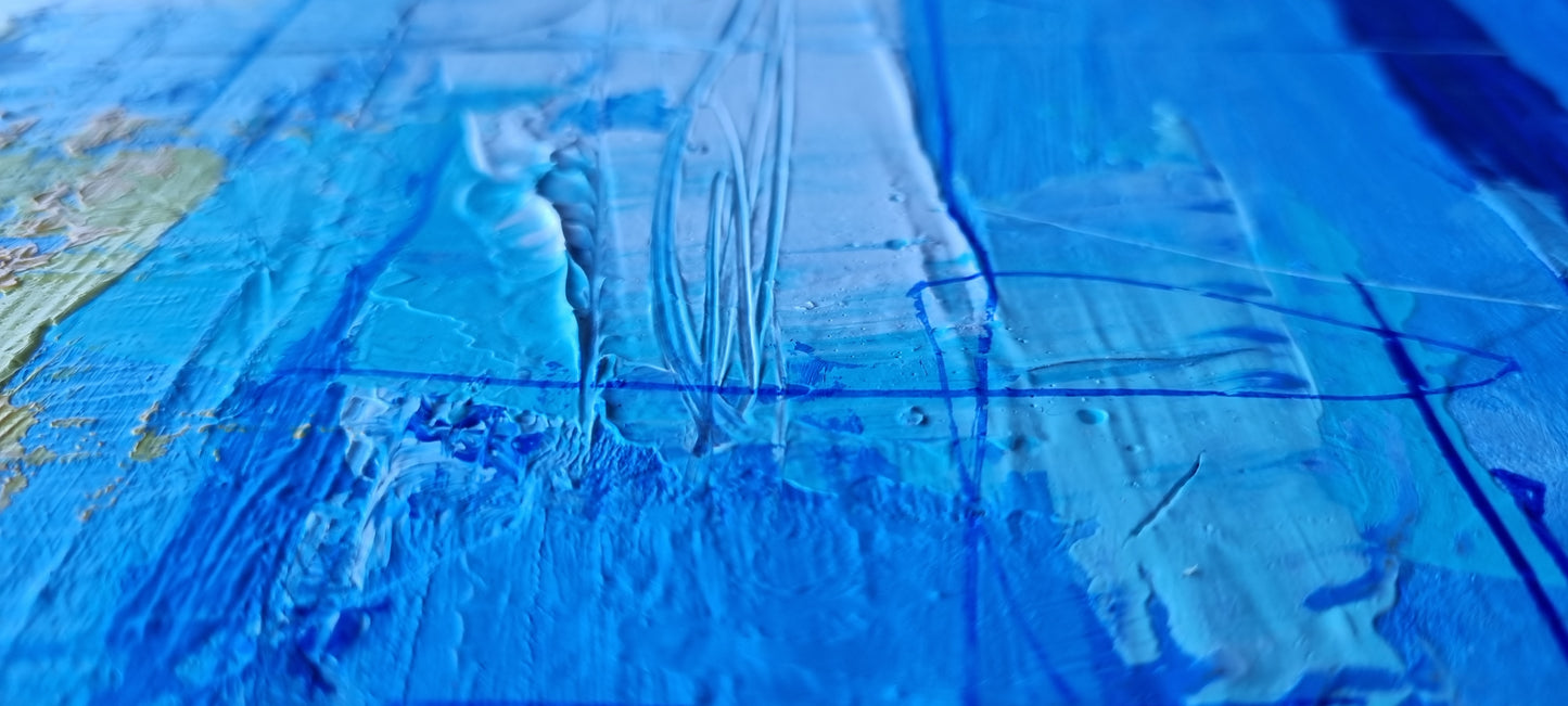 Cote`Azur VIII, 100 x 120cm