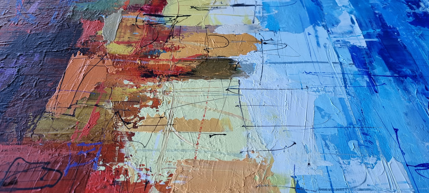 Cote`Azur VIII, 100 x 120cm