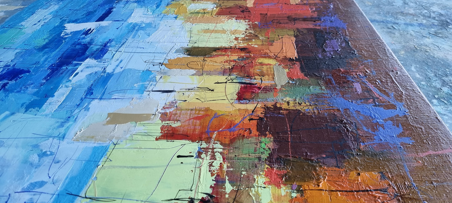 Cote`Azur VIII, 100 x 120cm