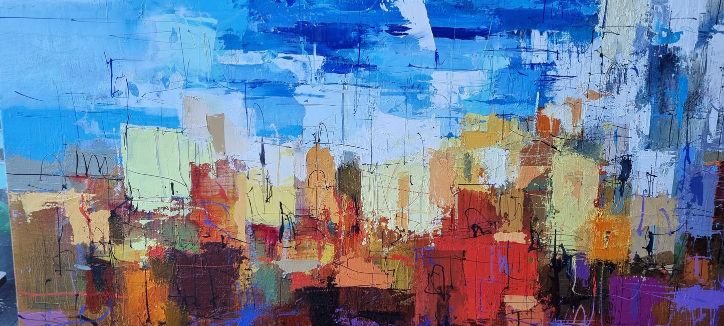 Cote`Azur VIII, 100 x 120cm