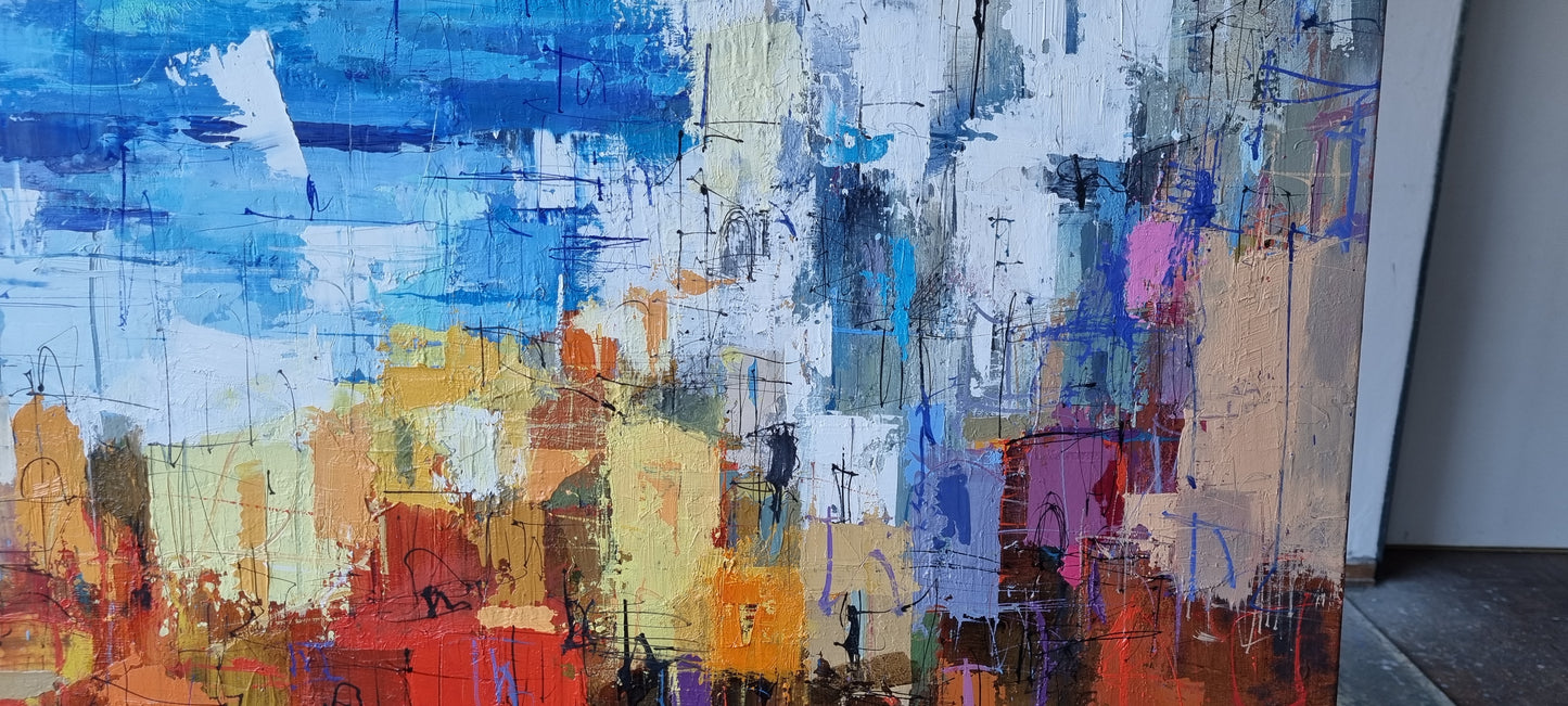 Cote`Azur VIII, 100 x 120cm