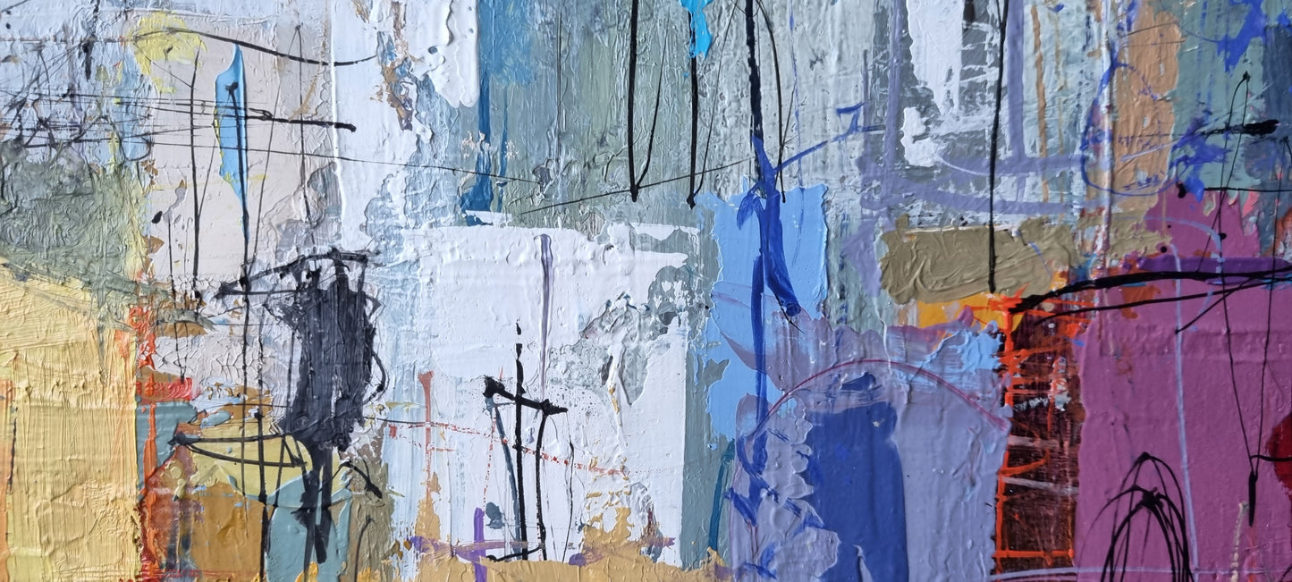 Cote`Azur VIII, 100 x 120cm