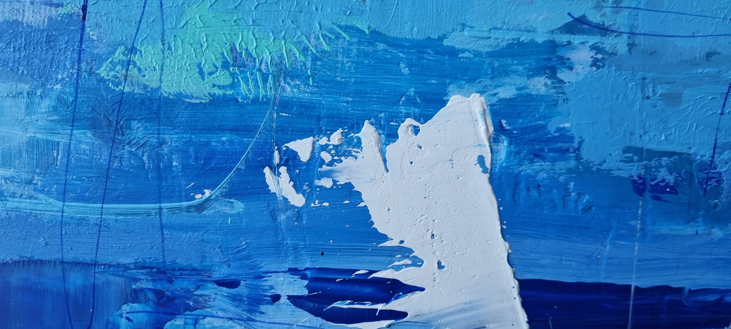 Cote`Azur VIII, 100 x 120cm