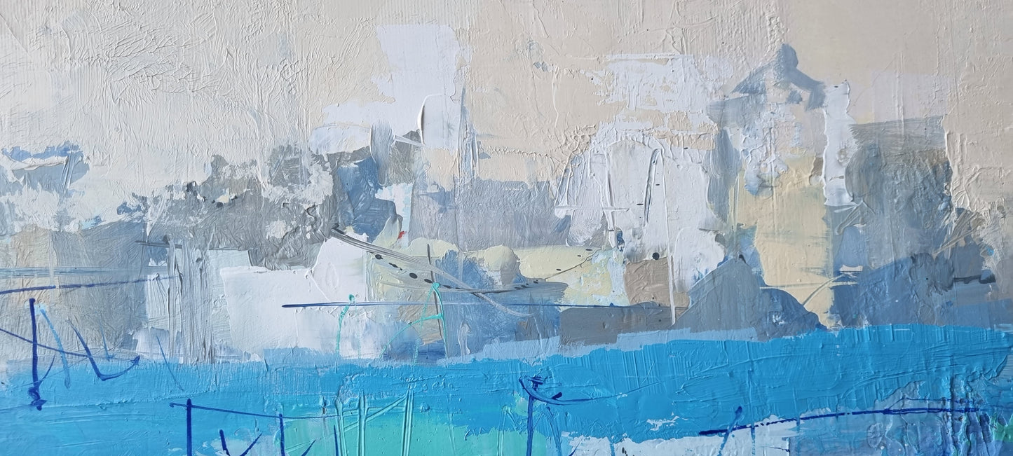 Cote`Azur VIII, 100 x 120cm