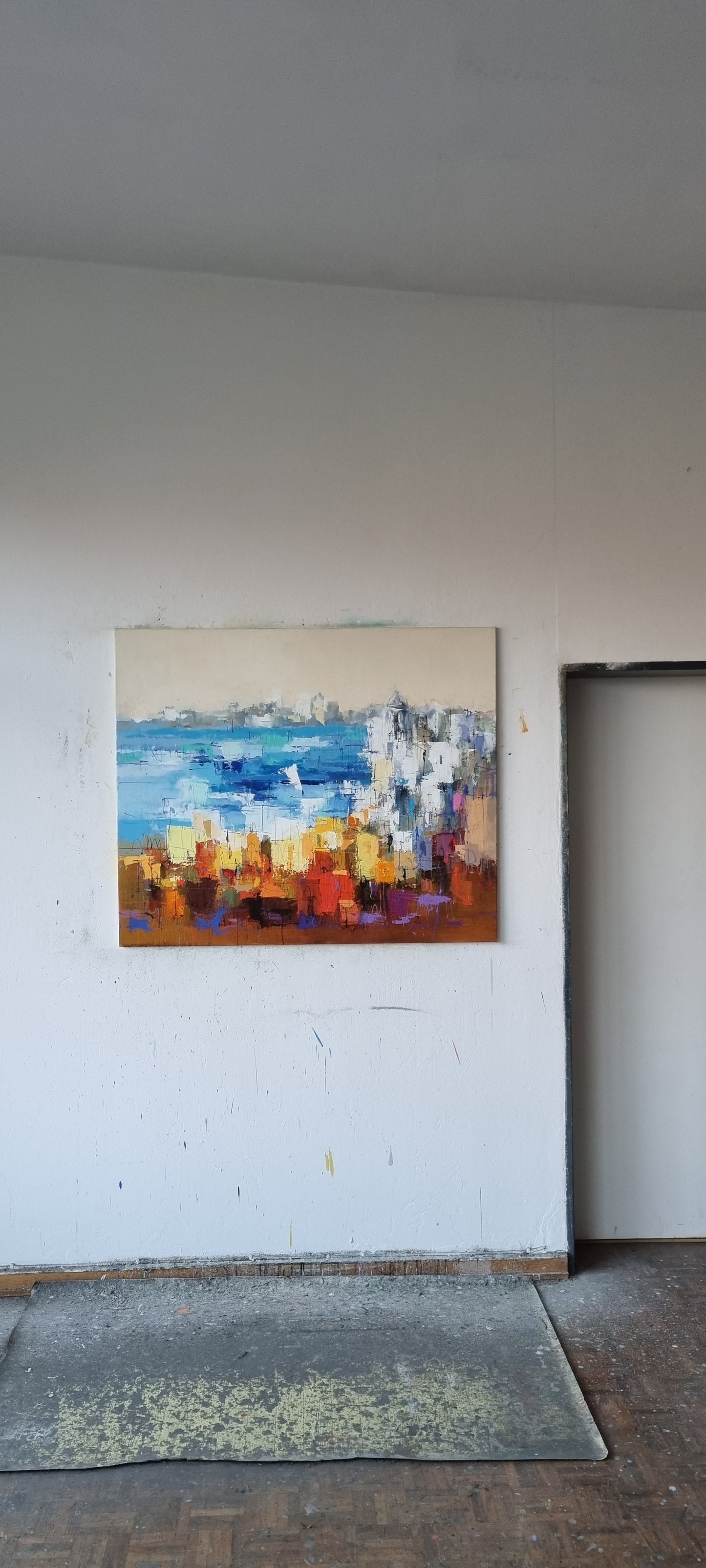 Cote`Azur VIII, 100 x 120cm