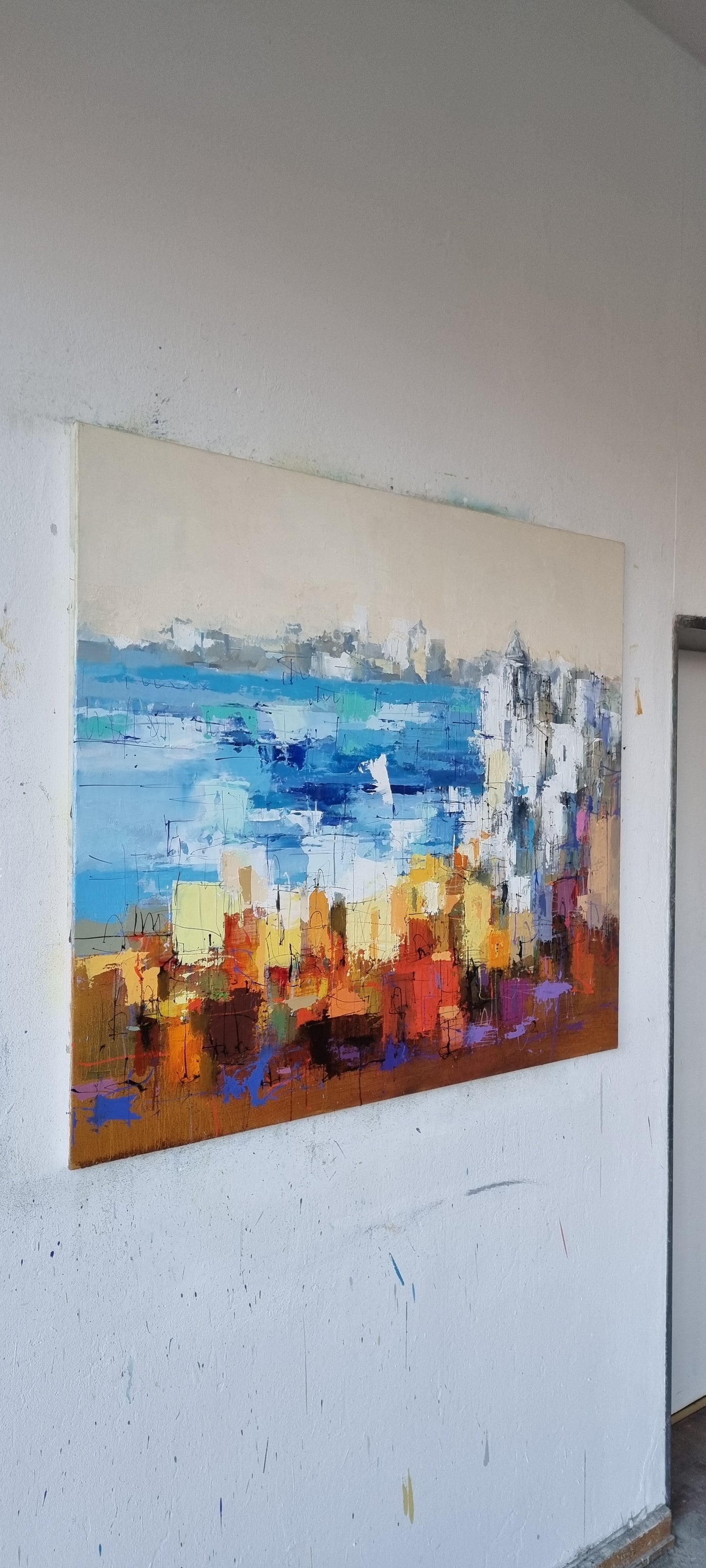 Cote`Azur VIII, 100 x 120cm