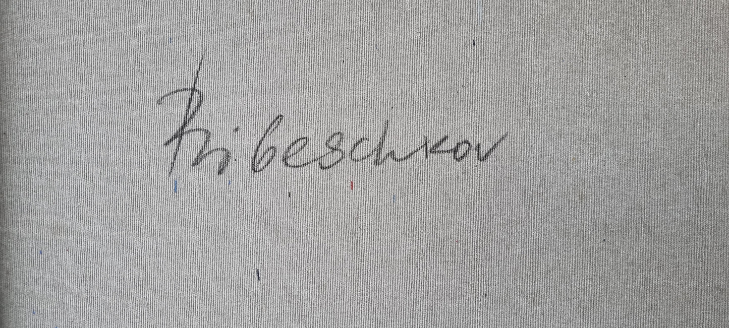 A summer day in Menton, 100 x 120cm