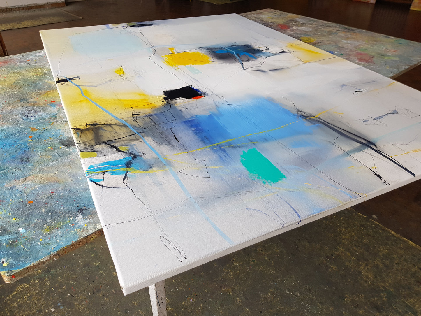 Air Palace, 100 x 140cm