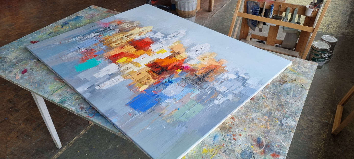 Silence in Braunschweig, 100 x 130