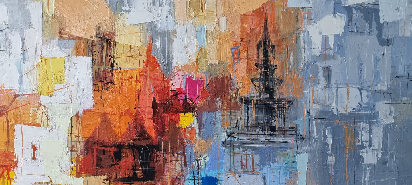 Silence in Braunschweig, 100 x 130