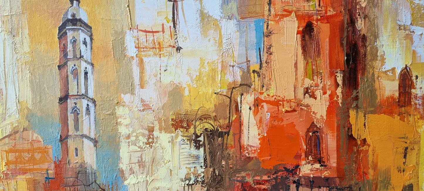 Silence in Braunschweig, 100 x 130