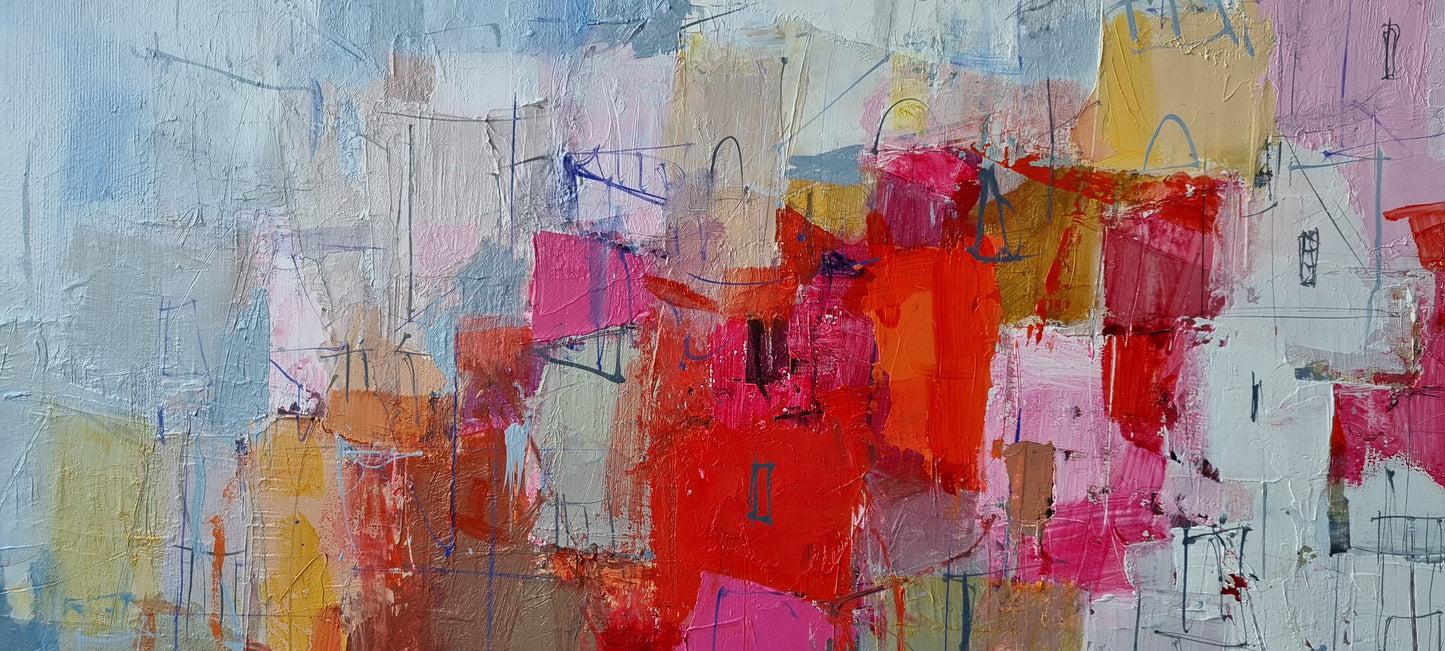 Mediterranean Glow, 80 x 120cm