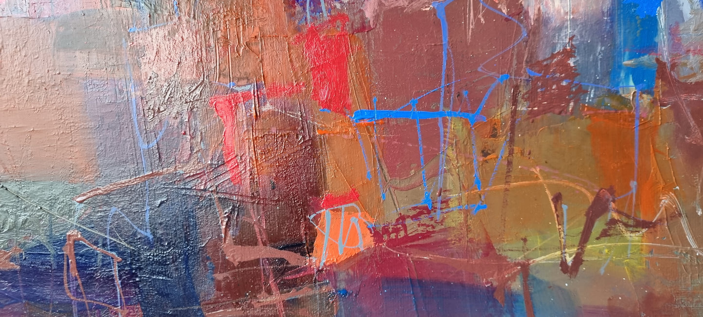 Mediterranean Glow, 80 x 120cm