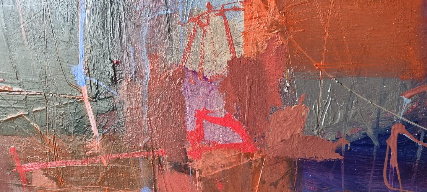 Mediterranean Glow, 80 x 120cm