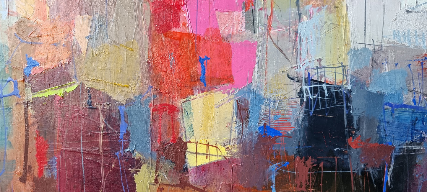 Mediterranean Glow, 80 x 120cm