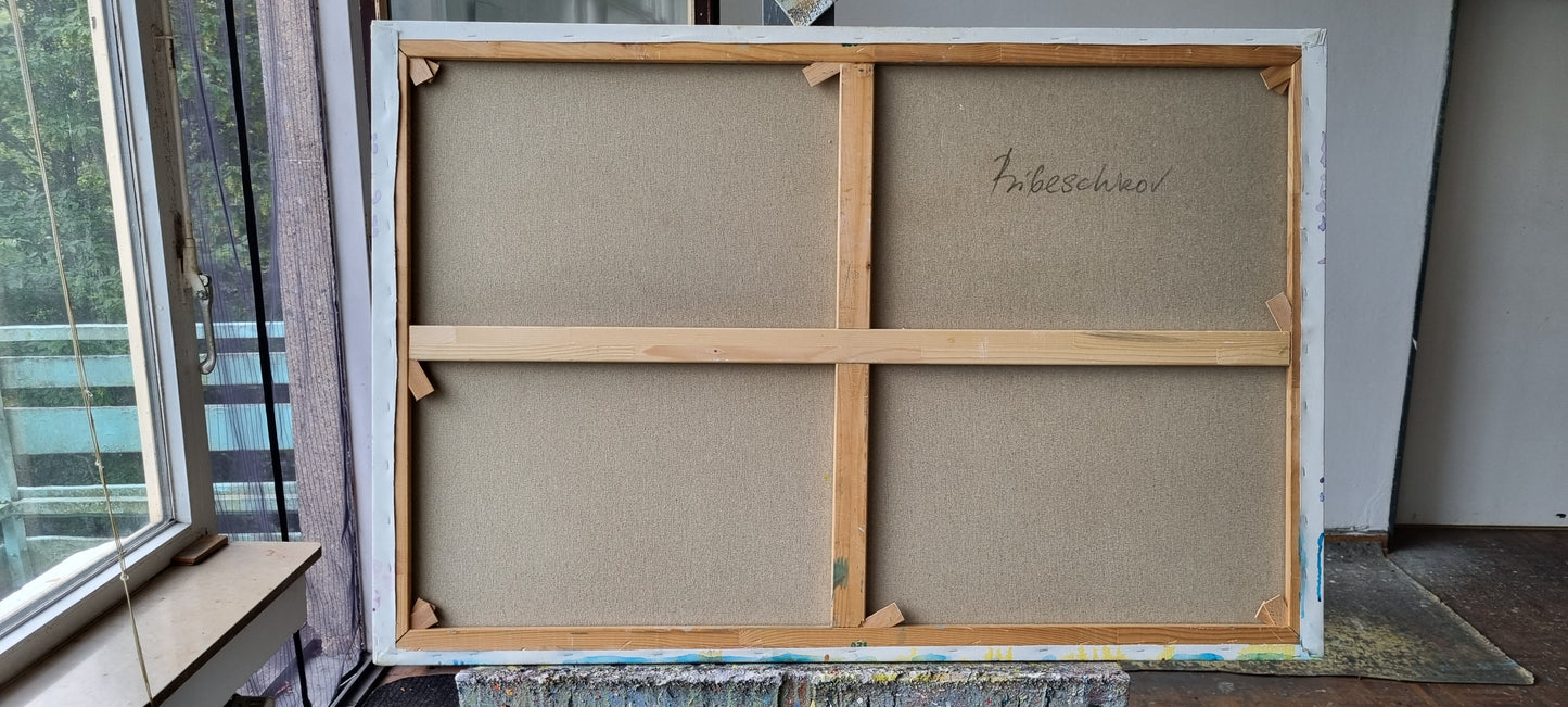 Mediterranean Glow, 80 x 120cm