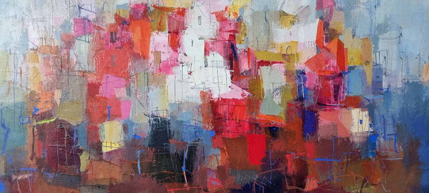 Mediterranean Glow, 80 x 120cm