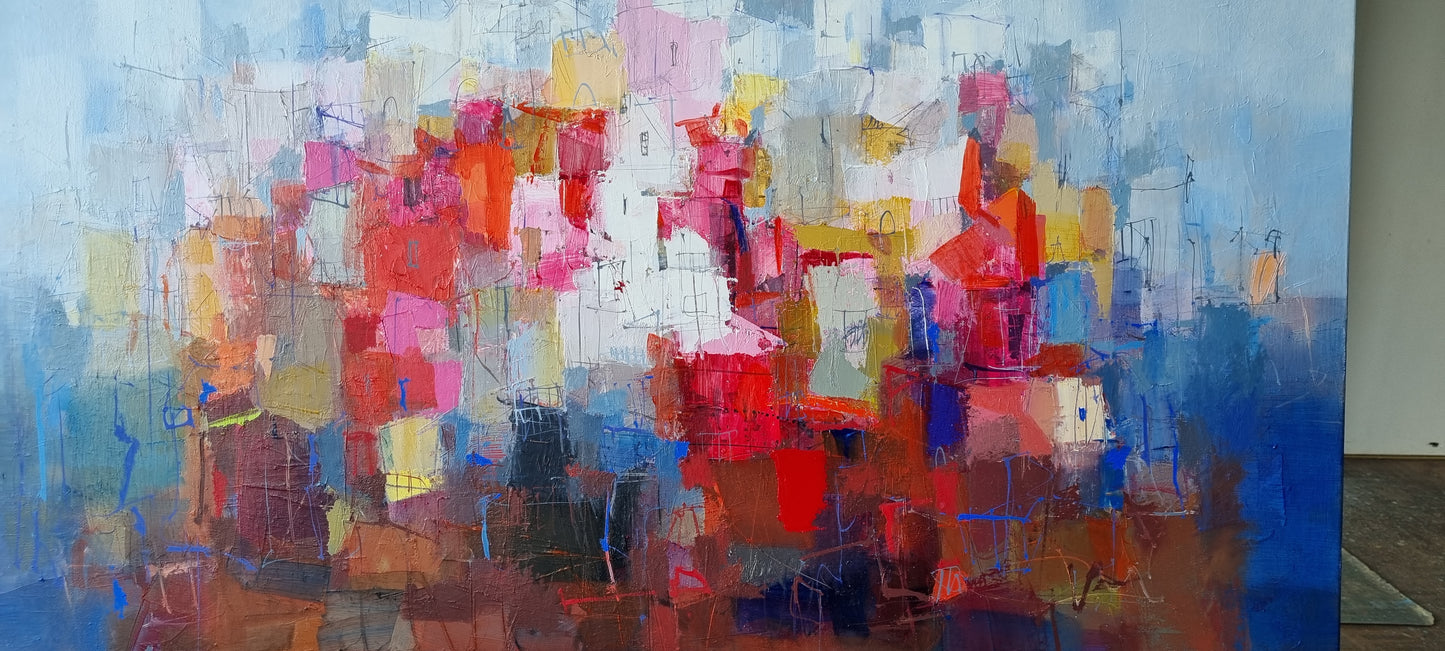 Mediterranean Glow, 80 x 120cm