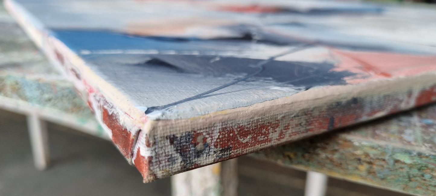 Layers of Disappearance, 60 x 50 cm