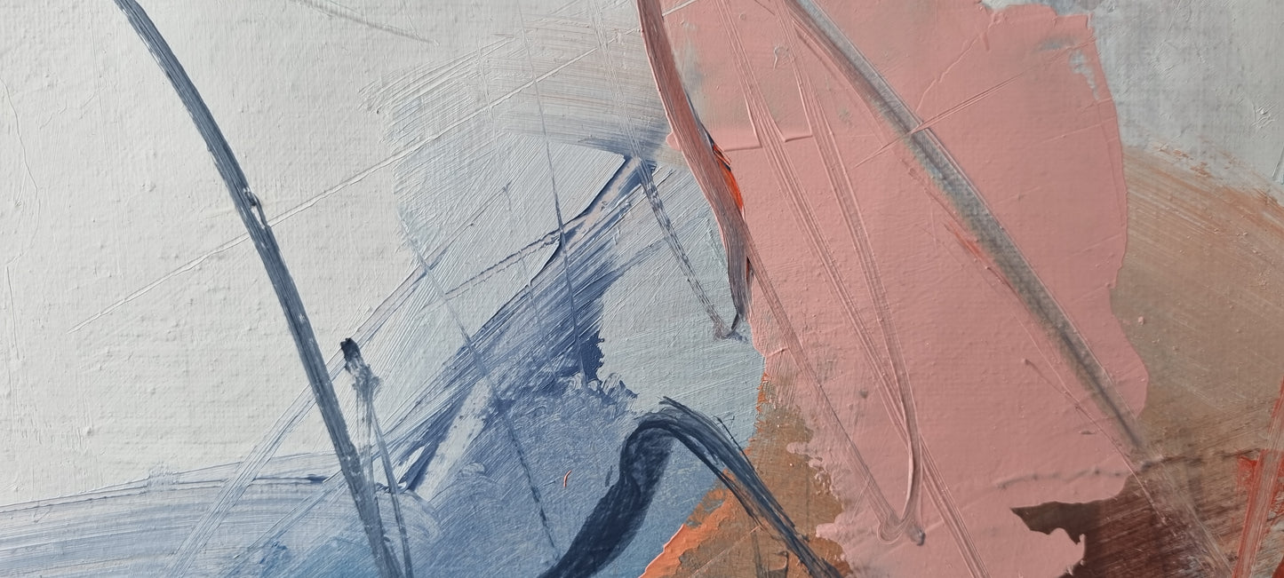 Layers of Disappearance, 60 x 50 cm