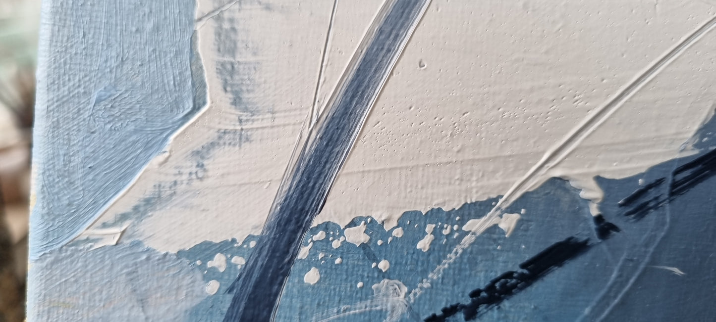 Layers of Disappearance, 60 x 50 cm